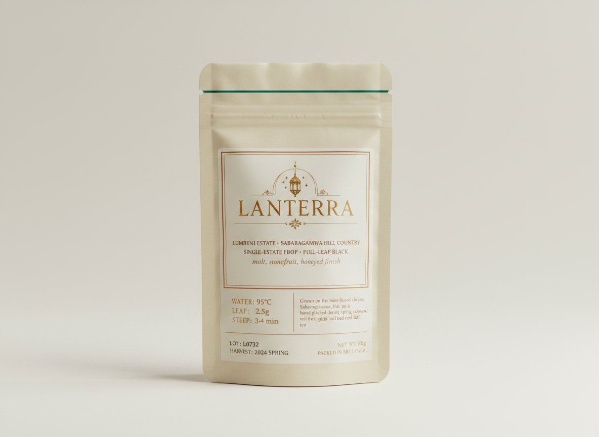Lumbini FBOP tea pouch